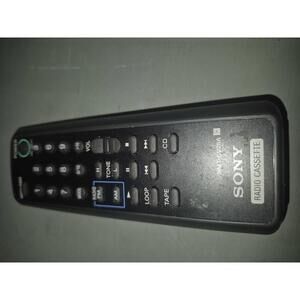 Sony RMT-CV25A Radio Cassette Remote Control *No Battery Cover*